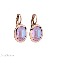 Серьги Qudo Tivola Lavender delite 303176 V/RG