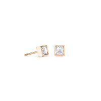 Серьги Coeur de Lion Crystal-Rose Gold, 0501/21-1822