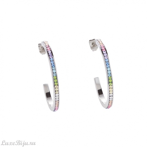 Серьги Coeur de Lion Multicolour Pastel 0129/21-1522