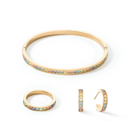 Кольцо Coeur de Lion Multicolour Pastel Gold 54, 0127/40-1590 54 фото 3