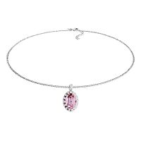 Колье Qudo TIVOLA UNICA big (S/P) Light rose 3cm, 420530