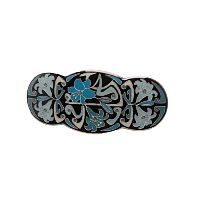 Заколка для волос Clara Bijoux лилия G77442 BL/BW