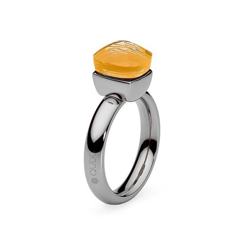 Кольцо Qudo Firenze Sunflower 17.2 мм 611432 BR/S фото 2