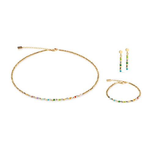 Серьги Coeur de Lion Multicolour Gold, 4359/21-1516 фото 10