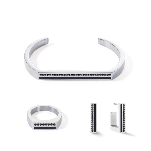 Браслет Coeur de Lion Black-Silver 16, 0133/32-1317 16 фото 5