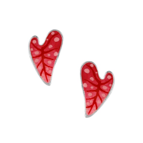 Серьги TARATATA, Fabuleuse, с цветной смолой и узорами, TT-W25-01903-105 розовый