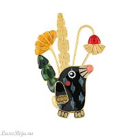 Брошь TARATATA Saperlitopette TT-H22-09209-20M_4942