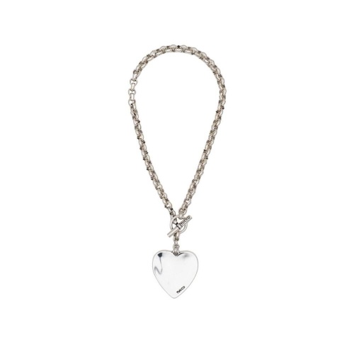 Колье Tucco, Ciao amore, с сердцем, TC-TMC66 серебристый