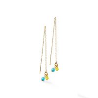 Серьги Coeur de Lion Multicolour Pastel 1, *4525/20-1522
