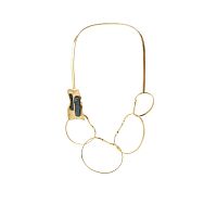 Колье Katerina Vassou, Asteroid, гривна с турмалином, KV26.1-404932G черный