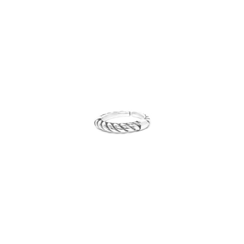 Кольцо ORI TAO, Couture, разъемное, фактурный металл, OT24.1-19-40376 серебристый фото 4