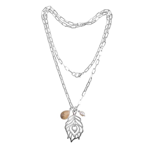 Колье Fiore Luna Perle, LN5114 BW/S