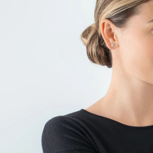 Пусеты Coeur de Lion Crystal-Gold, 0227/21-1816 фото 5