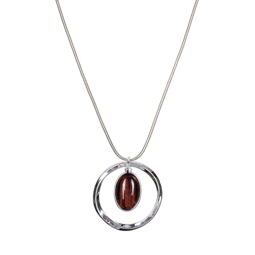 Колье Fiore Luna COFFE AGATE, LN5146 BR/S фото 3