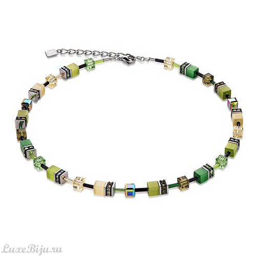Колье Coeur de Lion Green-Olive 2838/10-0535