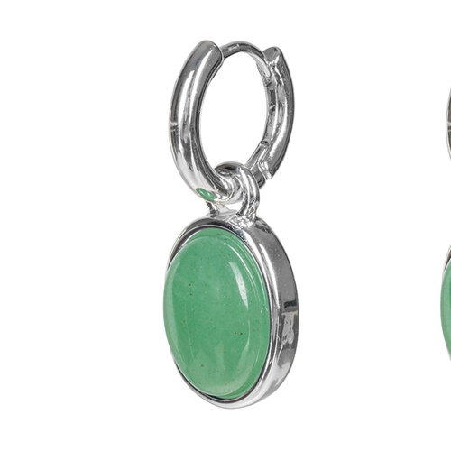 Серьги Fiore Luna GREEN AVENTURINE, LE1204 G/S фото 3