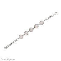 Классический браслет Pearl Quartz Rose C1362.9 R/S