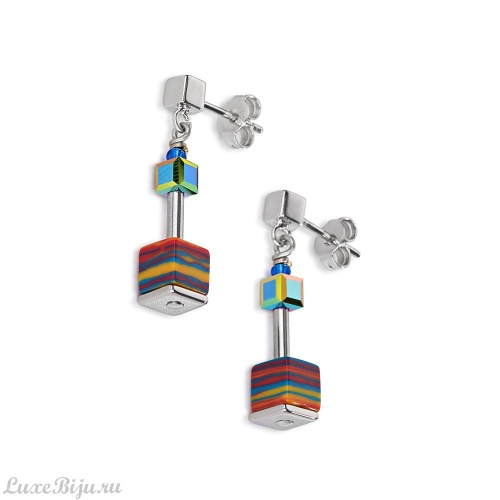 Серьги Coeur de Lion Multicolor 4881/21-1500
