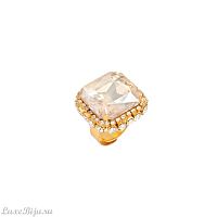 Кольцо Celeste G, с кристаллом Swarovski и фианитами, CS26.1-1868 золотистый