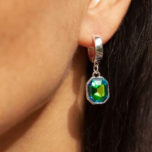 Серьги Fiore Luna Virtual Green, LE6115 S фото 2