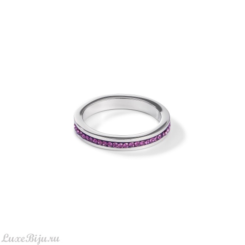 Кольцо Coeur de Lion Amethyst-Silver 16.5 мм, 0129/40-0843 52