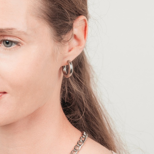 Серьги Fiore Luna 23, AWE2894-S-5-23mm фото 2