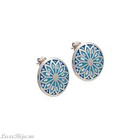 Пусеты Fiore Luna AE00210-11 BL
