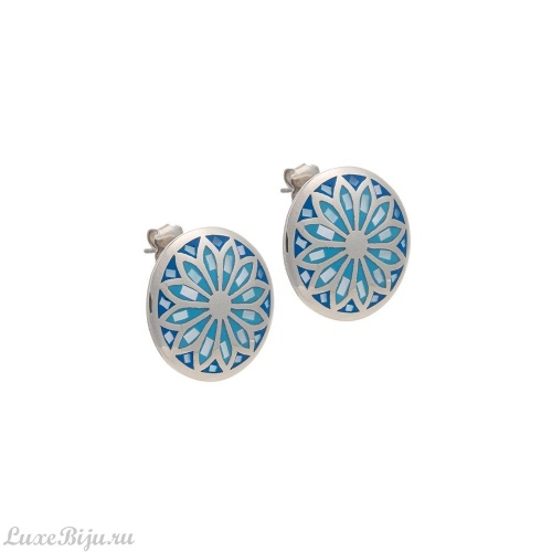 Пусеты Fiore Luna AE00210-11 BL