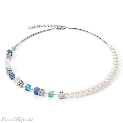 Колье Coeur de Lion Blue-aqua, *5086/10-0737