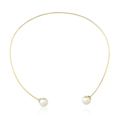Колье Possebon White Pearl B0500.1 BW/G