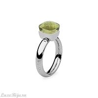 Кольцо Qudo Firenze olivine 18.5 мм, 610773 G/S