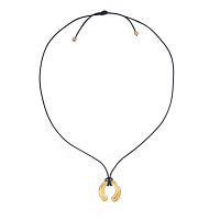 Колье Moon Paris, Ringo, с подвеской-подковой, MR-26.06-118 золотистый