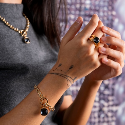 Браслет Tucco, Camila, с кристаллом, TC26.1-TMPU226-D черный фото 3