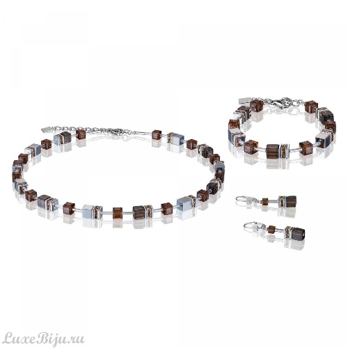 Серьги Coeur de Lion Brown 4017/20-1100 фото 2