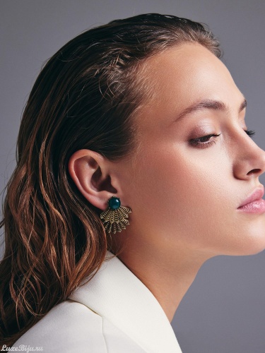 Серьги Fiore di Firenze OR2809 VERDE фото 7