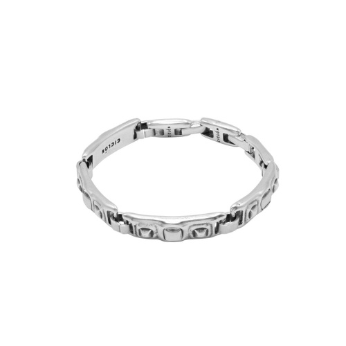 Браслет Ciclon, Multi Kubik, металл, с муранским стеклом, CN-243103 бирюзовый, 20 фото 2