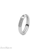 Кольцо Qudo - База Deluxe Small Silver 18.5 мм 626661 S