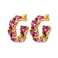 Серьги Dyrberg Kern HARDY SG ROSE, 480013