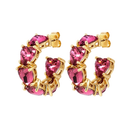 Серьги Dyrberg Kern HARDY SG ROSE, 480013