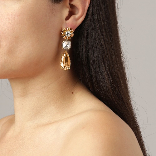 Серьги Dyrberg Kern MISIA SG GOLDEN, 460512 фото 4