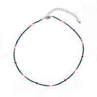 Колье Lanzerotti, Crespino, малахит, коралл, жемчуг, кристаллы, LZ-23.05-238 зеленый