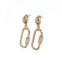 Серьги Moon Paris, Ringo, с подвеской, MR-22.04-147 золотистый