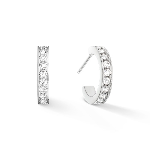 Серьги Coeur de Lion Crystal-Silver, 0127/21-1817