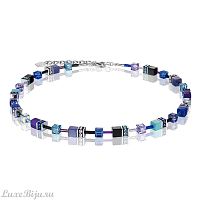 Колье Coeur de Lion Blue-Purple, 2838/10-0708