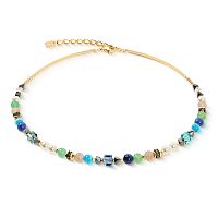 Колье Coeur de Lion Green-Turquoise, 4243/10-0506