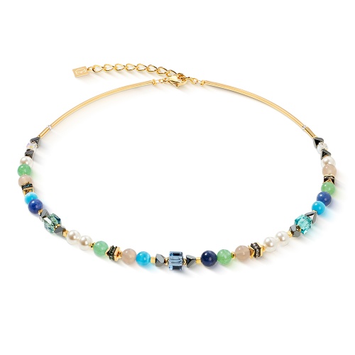 Колье Coeur de Lion Green-Turquoise, 4243/10-0506