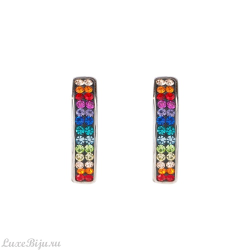 Серьги Coeur de Lion Multicolour 0114/21-1500
