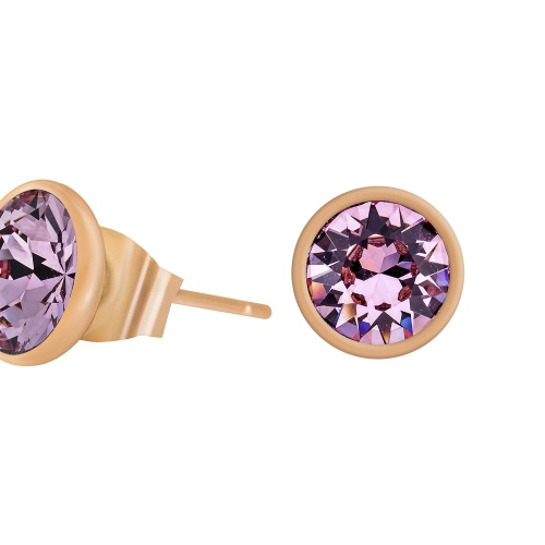 Пусеты Fiore Luna Light Rose SWE297 LR RG фото 3