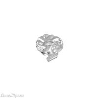 Кольцо Dansk Copenhagen, Elysian, с эффектом мятого металла, DNSK26.1-1C2601002 серебристый