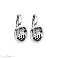 Серьги Qudo Tivola Crystal 303000 BW/S